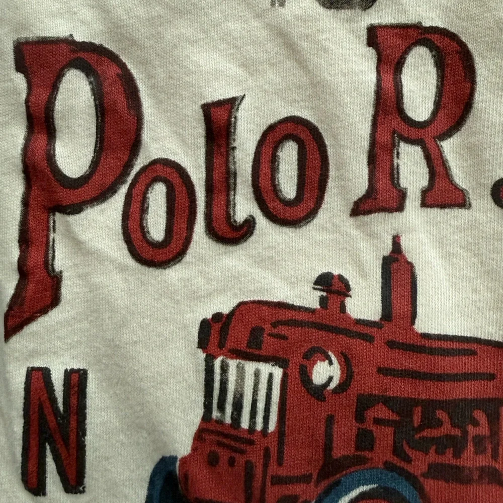 Polo Ralph Lauren Classic Cream Tee - Picture 4 of 8